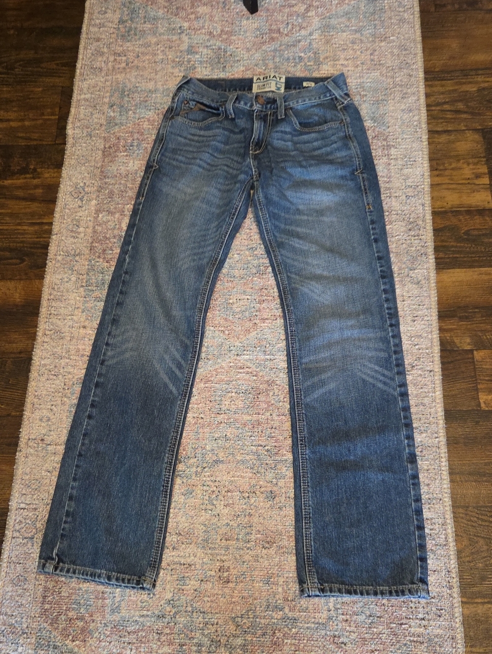 Ariat Men's Blue Bootcut Jeans